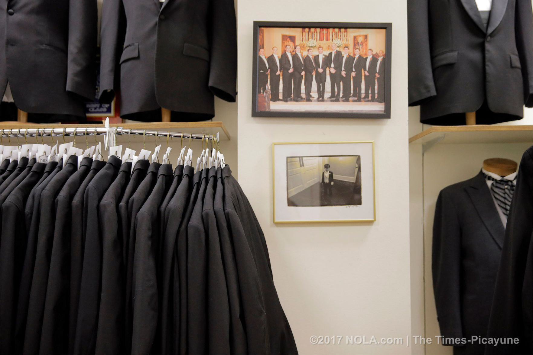 Go behind-the-scenes at Perlis, where many New Orleans men go to suit up for Carnival